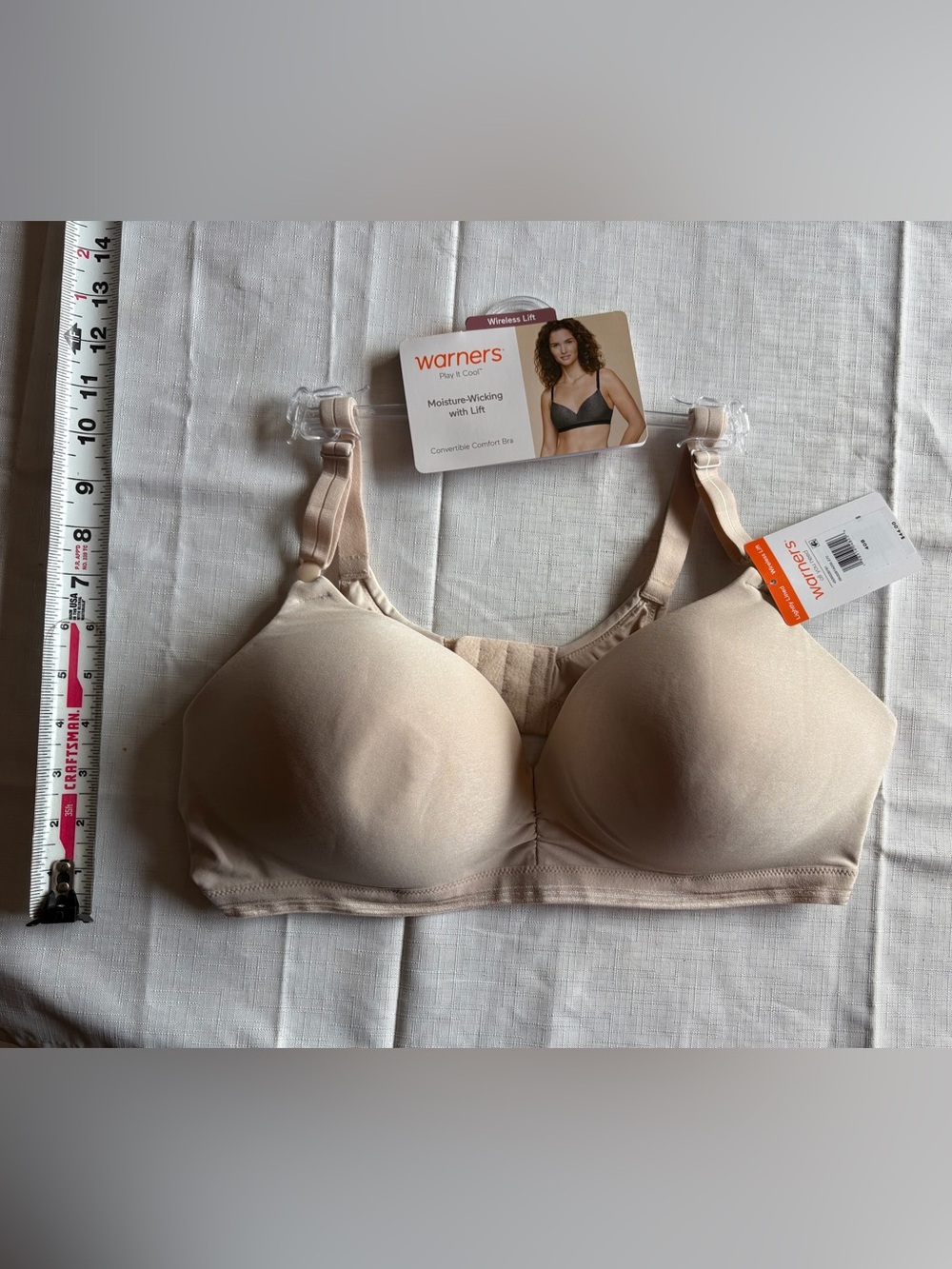 Warners Nude Moisture-Wicking Wireless Lift Bra